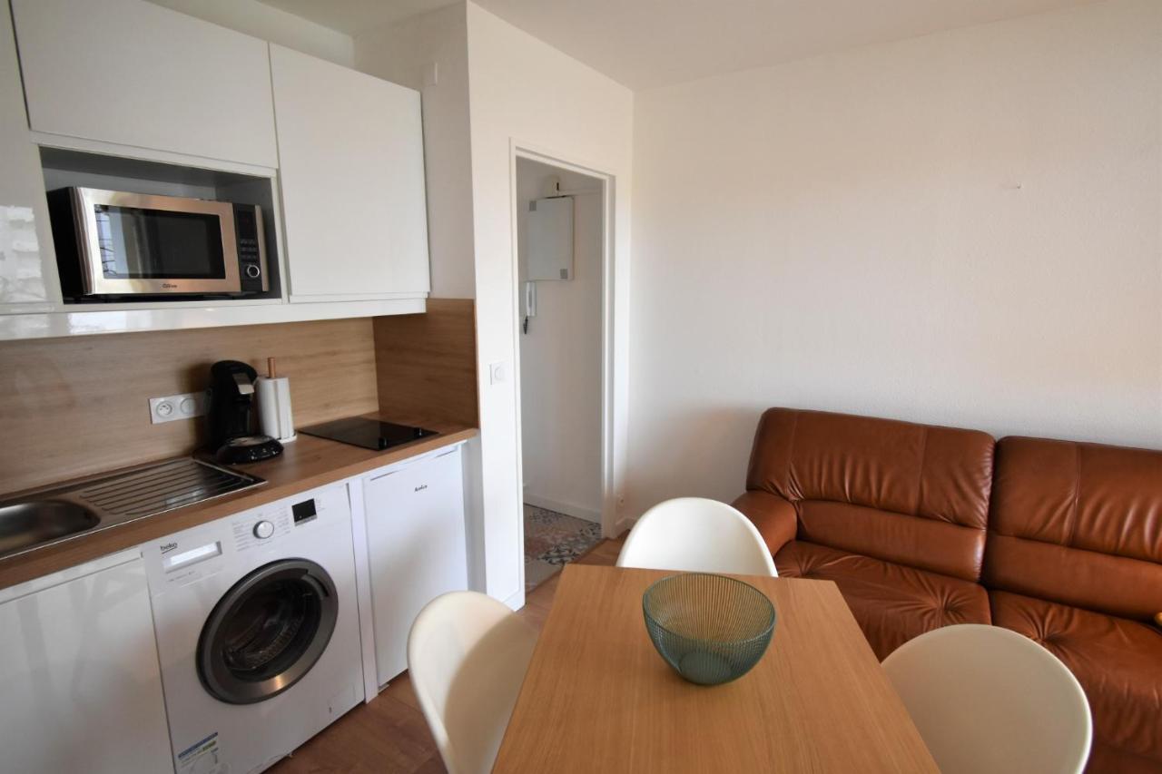 Arcachon - T2 Cabine Renove Avec Balcon Proche Plage Et Centre Ville - Fr-1-420-91 Exteriör bild